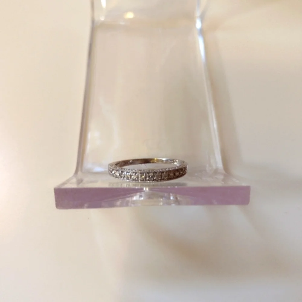 Women's Diamond Ring with Matching Band with Appraisal Report - Picture 3 of 7